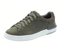 Clarks Men's Courtlite2 Run Sneaker, Olive Nubuck, 10.5 UK