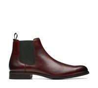 Clarks Men's Craft Arlo Top Chelsea Boot British Tan Leather Boots in Brown | Size: 10/Standard Fit