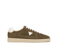 Clarks Craft Pro Olive Trainers,lace Up In Green Green