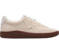 Clarks - Mens Craft Rally Ace Shoes, Off White Suede, 10 UK