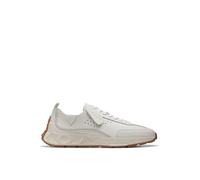 Clarks Mens Craft Speed Sneaker, White Leather, 10 UK