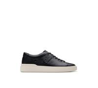 Clarks Men's Craft Swift Sneaker, Black Leather, 11 UK