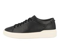 Clarks Mens Craft Swift Black Leather Lace Up,Trainers