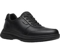 Clarks Men's Craftwell Lace Oxford Sneaker, Black Leather, 13 UK