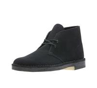 Clarks Men's Desert Chukka Boot, Black Suede 1, 12 UK