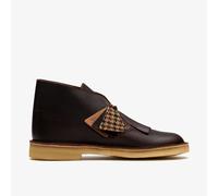 Clarks Mens Desert Boot Brown Scotch Grain Boots Leather - Size UK 8