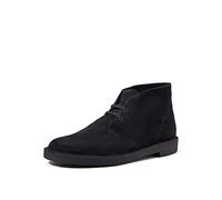 Clarks Men's Desert Boot Bushacre 3, Black Sde, 7.5 UK