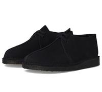 Clarks Men's Desert Trek Oxford, Black Suede, 11.5