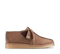 Clarks Men's Desert Trek Sneaker, Wolf Suede, 42