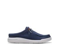 Clarks Men's Driftlite Surf Loafer Flat, Navy Canvas, 8.5 UK