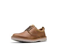 Clarks Men's Eastridge Low Oxford, Light Brown, 9