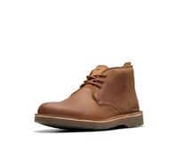 Clarks Men's Eastridge Mid Chukka Boot, Light Brow, 11 Wide