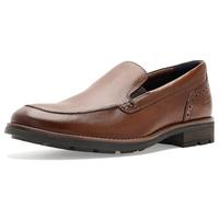Clarks Mens Emmet Step, Tan Leather, 10.5