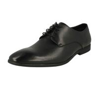 Clarks Mens Clarks Formal Lace Up Shoes Bampton Cap - Black - UK 7