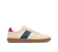 Clarks Men's Fosse Lo Sand Combination Trainers, Lace Up in Beige | Size: 6/Standard Fit