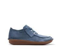 Clarks Men's Funny Dream, Blue Nubuck, 4 UK