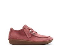 Clarks Funny Dream Rose leather Womens lacing shoes 7628-94D in a Plain Leather in Size 4.5