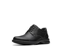 Clarks - Mens Gessler Cap Boot, Color Black Tumb, Size: 9.5 UK