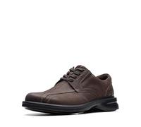 Clarks Men's Gessler Lace Oxford, Dark Brown, 10 UK