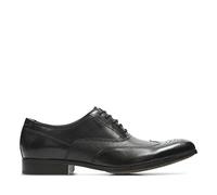 Clarks Men's Gilmore Wing Brogues, Black (Black Leather), 6.5 UK