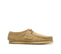 Clarks Mens Godney Lace Dark Sand Suede Moccasins