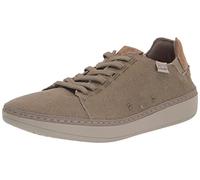 Clarks Mens Higley Lace Sneaker, Olive Canvas, 7