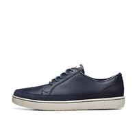 Clarks Men's Hodson Lace, Navy Leather, 11
