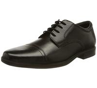 Clarks Men's Howard Cap Mens Formal Lace Up Shoes - Black - Size: 7.5