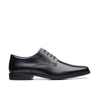 Clarks Men's Howard Walk Oxford Schuh, Black Black Leather, 6.5 UK