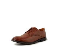 Clarks Men's Howard Walk Oxford Shoe, Dark Tan Lea, 9 UK