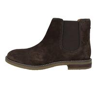 Clarks Men's Jaxen Chelsea Boot, Brown Sde, 11 UK