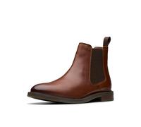 Clarks Men's Jaxen Easy Chelsea Boot, Tan Leather, 9.5 UK