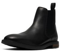Clarks Men's Jaxen Easy Chelsea Boots, Black Leather, 10.5