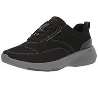 Clarks Mens Lehman Mix Oxford, Black Textile, 9.5