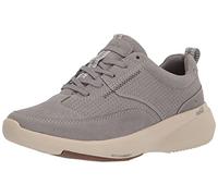 Clarks Mens Lehman Mix Oxford, Grey Textile, 8