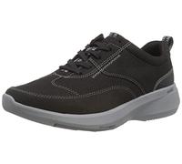 Clarks Men's Lehman Mix Trainers, Black, 8 UK