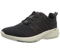 Clarks Men's Lehman Tie Sneaker, Black, 12 UK