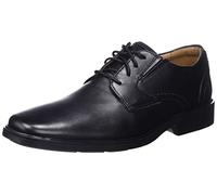 Clarks Men's Clarkslite Low Oxford, Black Leather, 7 UK
