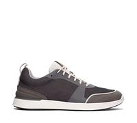 Clarks Men's Lt Lace Trainers, Grey Knit, 7 UK