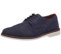Clarks Men's Malwood Plain Oxford, Navy Nubuck, 6 UK