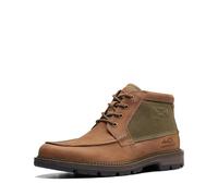 Clarks Men's Maplewalk Moc Oxford Boot, Brown Combi, 10