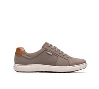 Clarks Mens Mapstone Lace, Grey Nubuck, 8.5