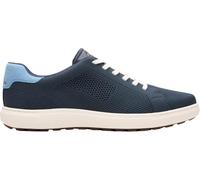 Clarks - Mens Mapstone Lace Shoes, Color Navy Knit, Size: 8 UK Wide
