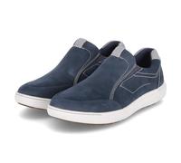 Clarks Men's Mapstone Step Loafer Flat, Navy Nubuck, 8 UK