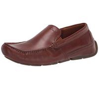 Clarks Men's Markman Plain Driving Style Loafer, Dark Tan Leather, 11 UK