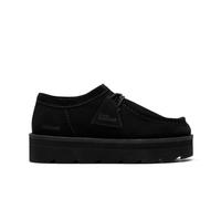 Clarks Men's Meare Walla Black Suede Wallabee | Size: 8/Standard Fit