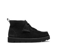 Clarks Mens Meare Walla Boot Black/Black Suede Ankle Boots,Wallabee,Lace Up
