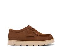 Clarks Mens Meare Walla Cola Suede Wallabee,Lace Up Brown