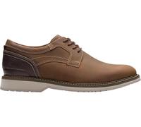 Clarks Mens Monahan Plain, Beeswax Leather, 7.5 Wide