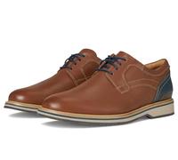 Clarks - Mens Monahan Plain Shoes, Color Tan Leathe, Size: 7.5 UK